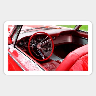 Ford Thunderbird 1963 Model Interior Sticker